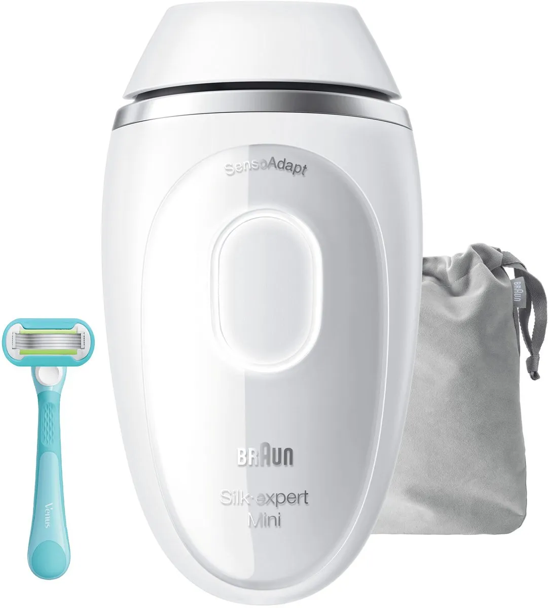 Braun Silk·expert Mini PL1114 IPL Ontharingsapparaat - 300.000 Flitsen - Wit