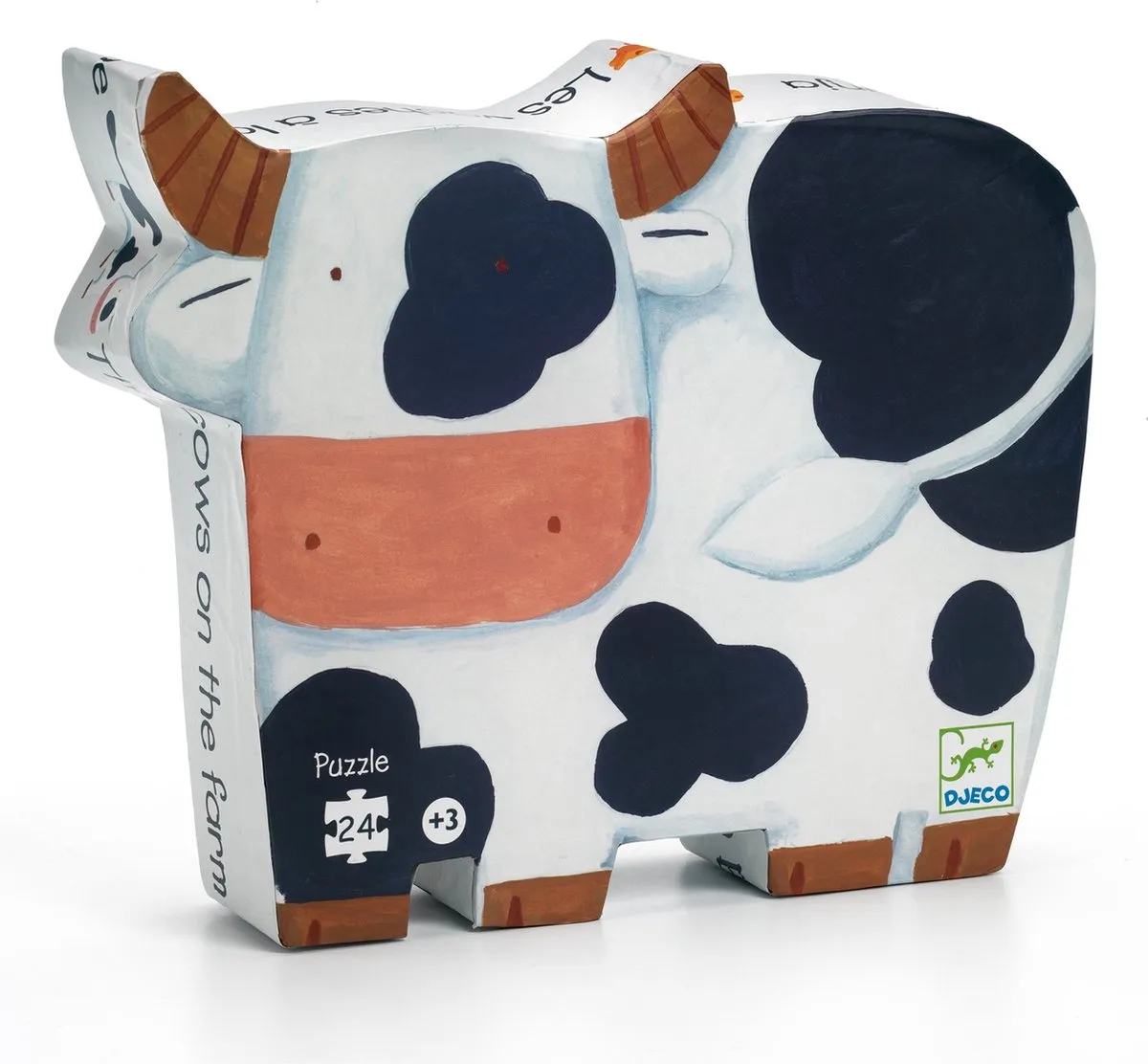 Djeco Puzzel De Koeien Op De Boerderij 24 Stuks