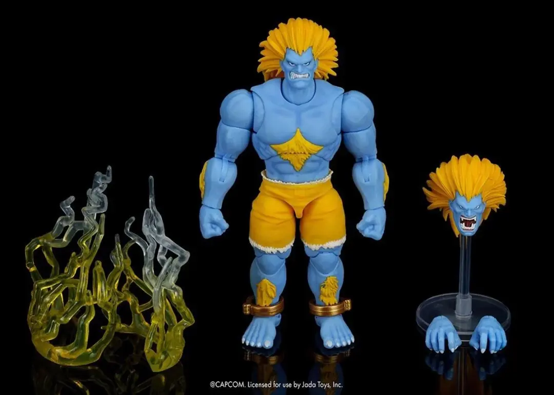 Jada Toys Street Fighter Blanka Action Figuur