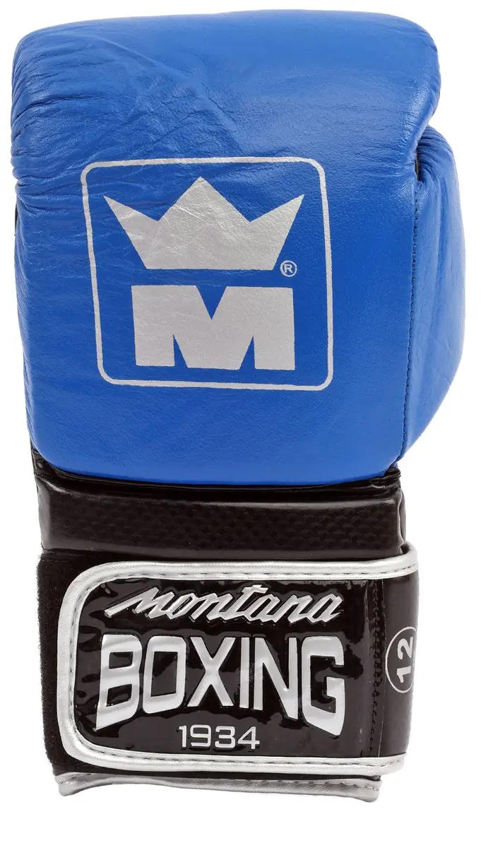 Montana X-Boxing Bokshandschoenen 16 oz - Blauw