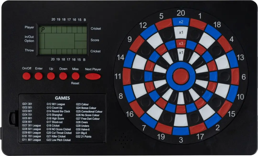 XQMax Pro Dart Scorer Dublin - Zwart