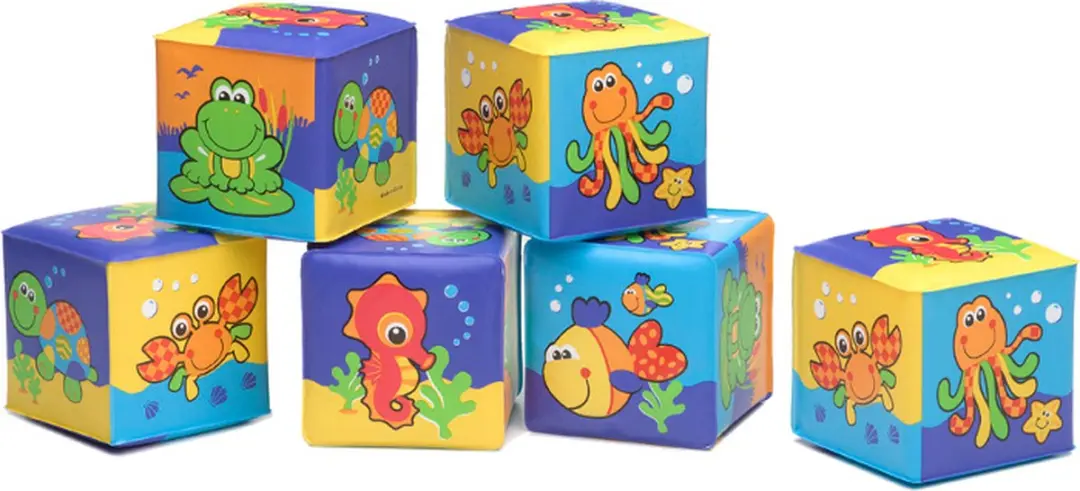 Playgro Badblokken Set 6 Stuks