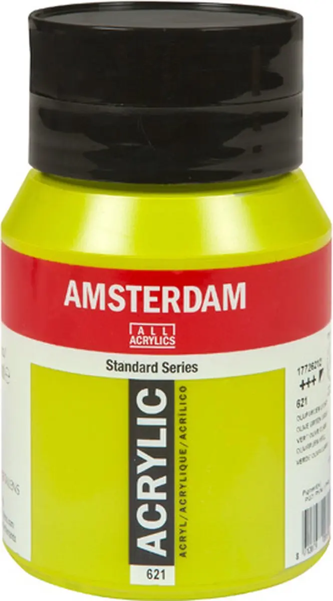 Amsterdam Standard Acrylverf 500ml - Olijfgroen Licht