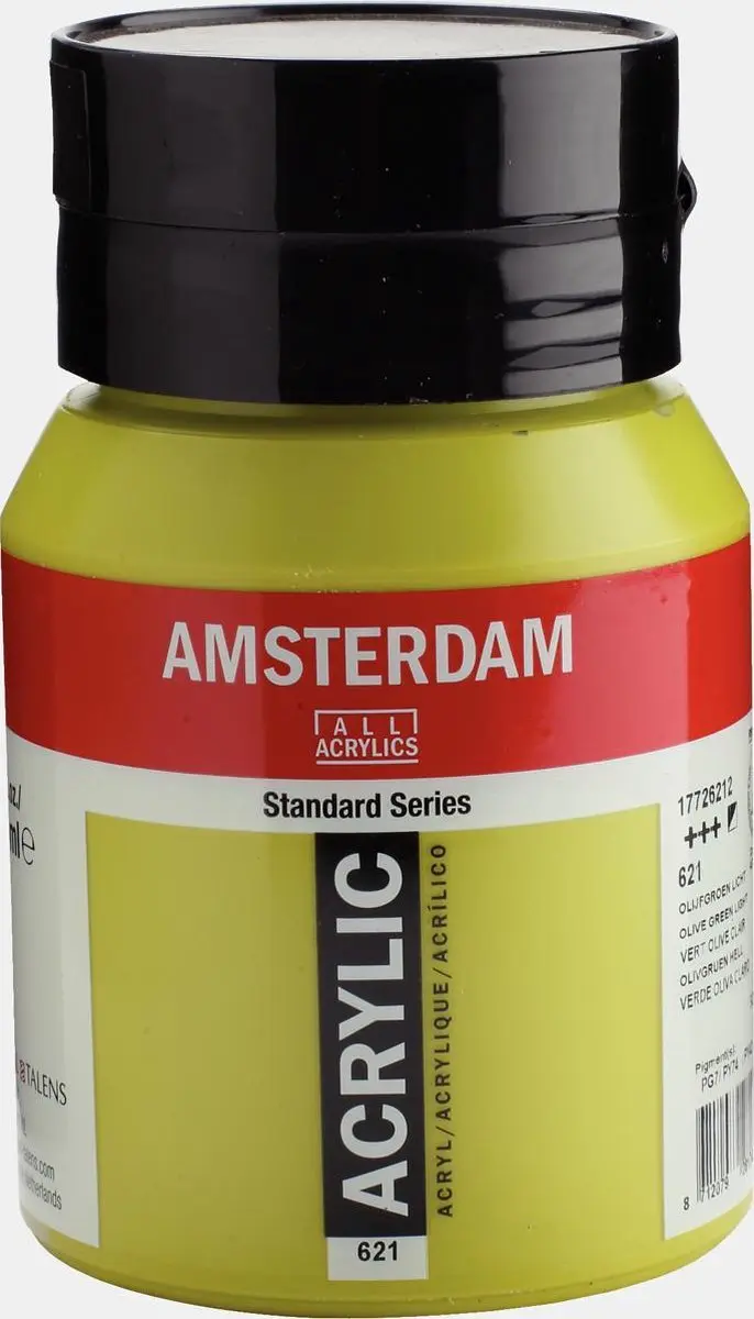 Amsterdam Standard Acrylverf 500ml - Olijfgroen Licht