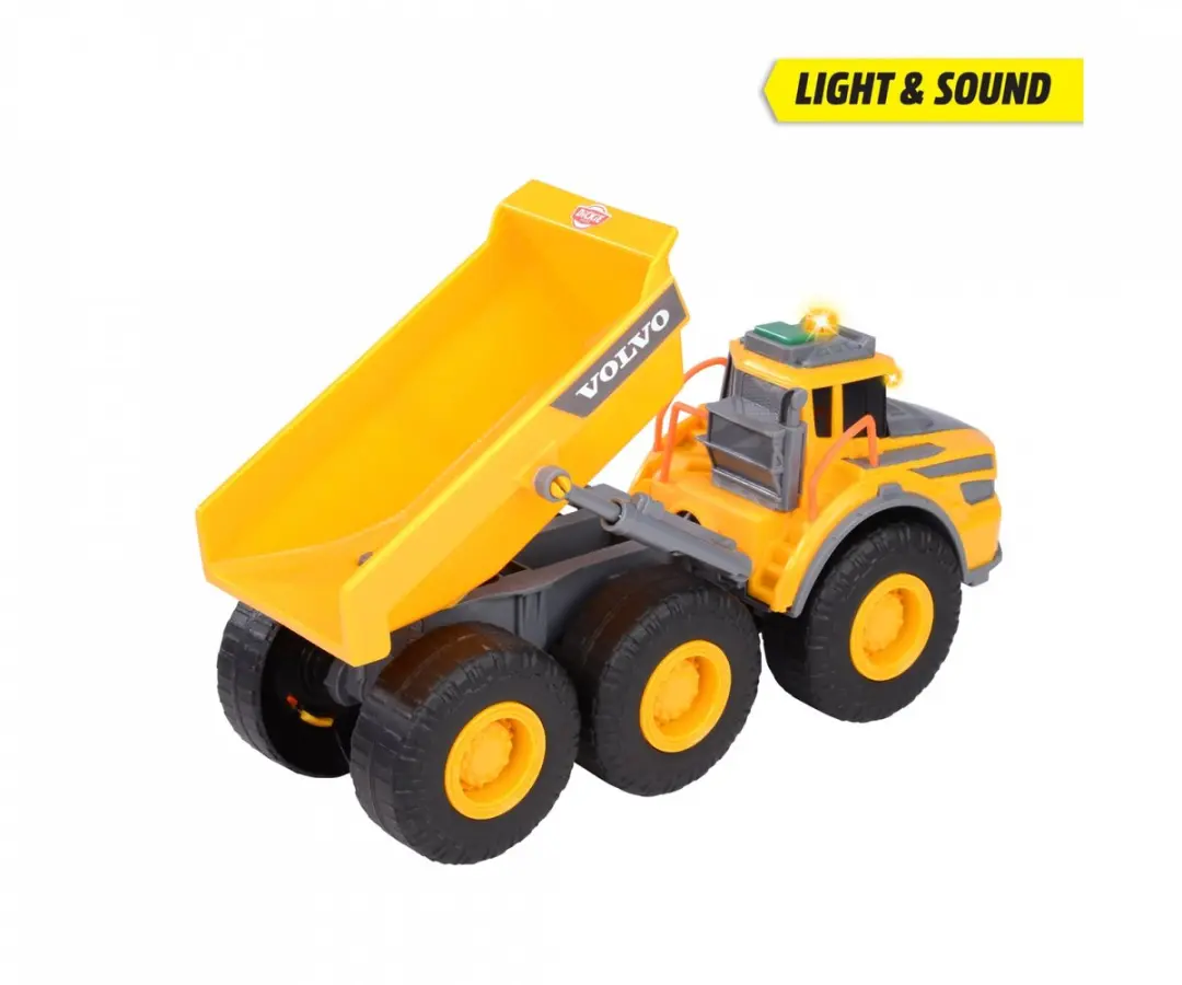 Dickie Toys Volvo Articulated Hauler Bouwvoertuig 203723007 - Multi Color