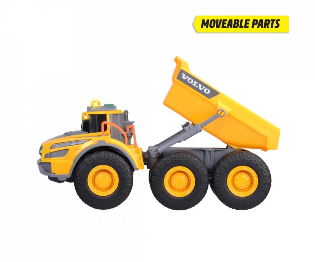 Dickie Toys Volvo Articulated Hauler Bouwvoertuig 203723007 - Multi Color