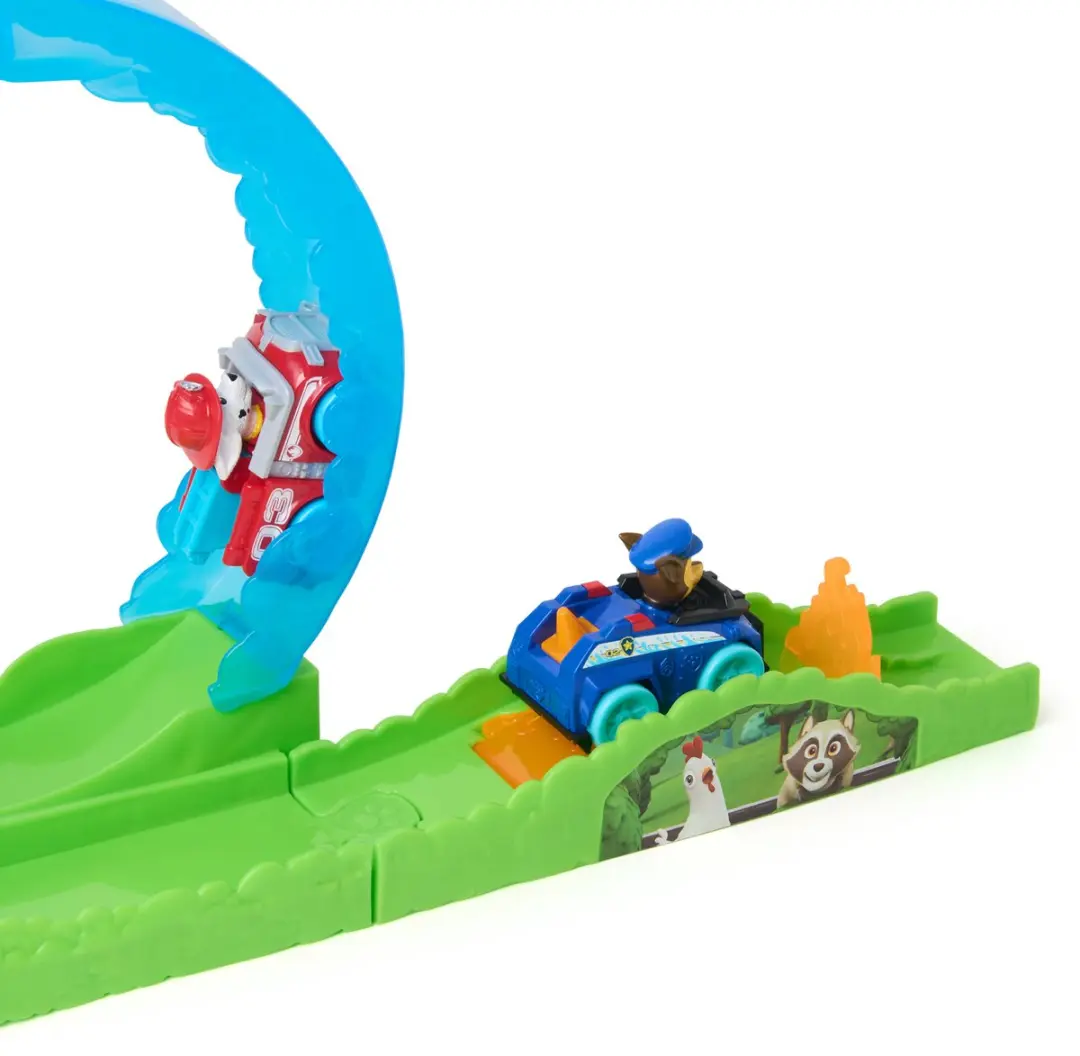PAW Patrol Pup Squad Reddingslooping - Baanspeelset - 2016516 - Meerkleurig