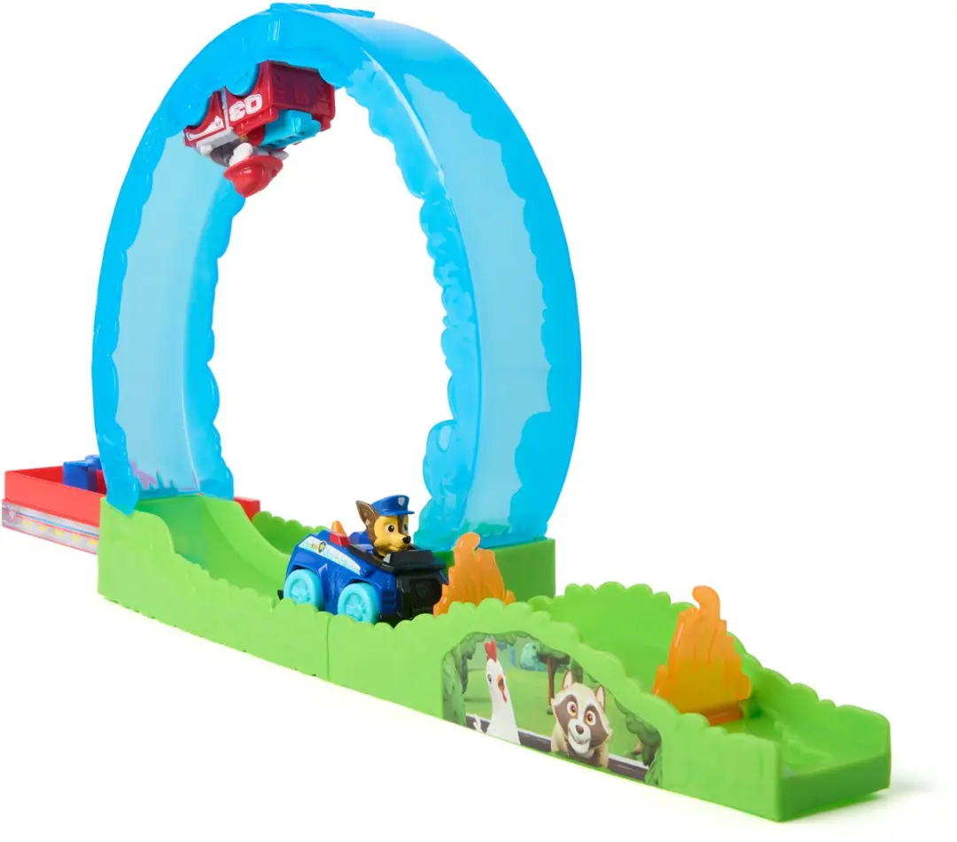 PAW Patrol Pup Squad Reddingslooping - Baanspeelset - 2016516 - Meerkleurig - afbeelding 6 van 6