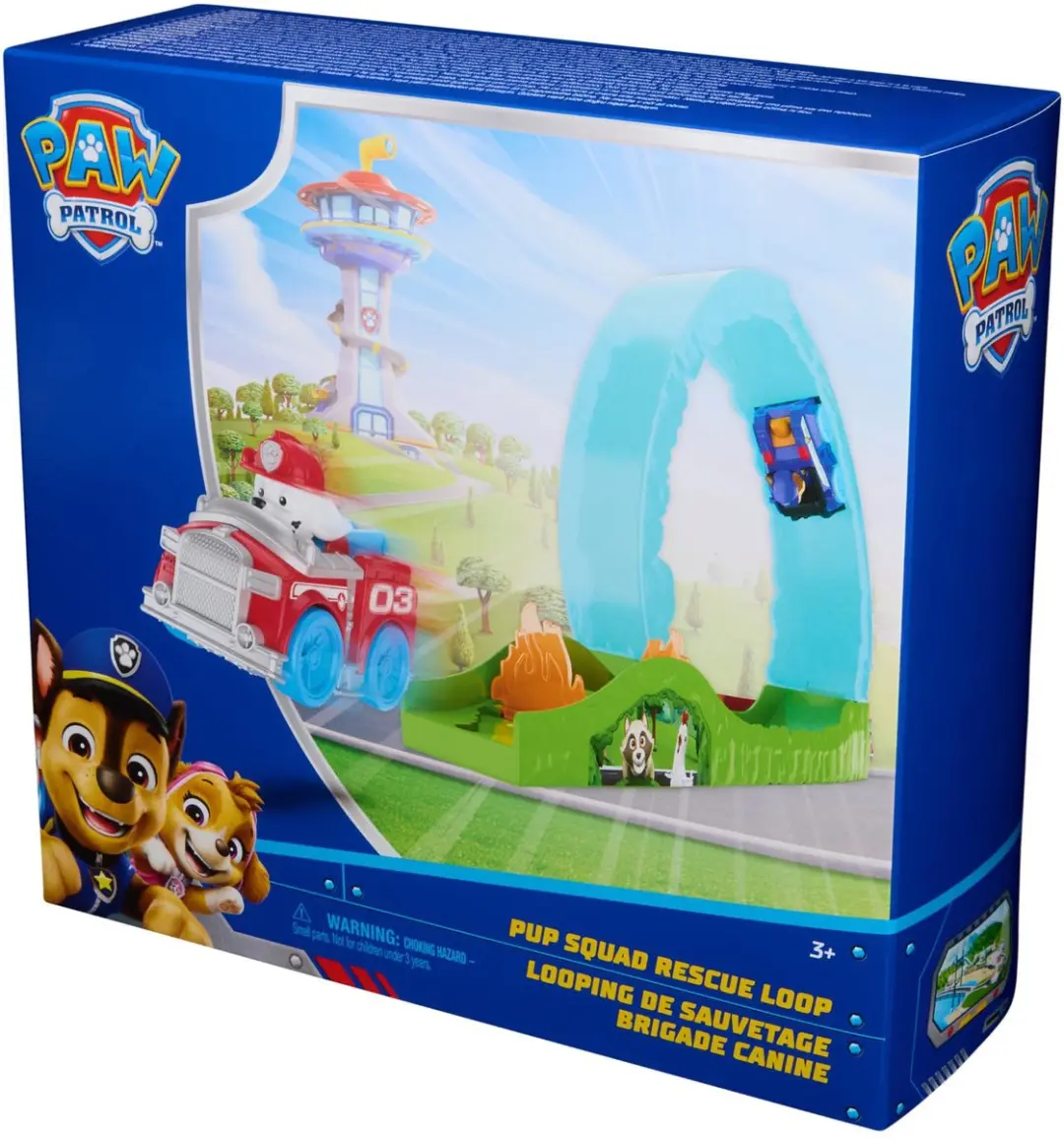 PAW Patrol Pup Squad Reddingslooping - Baanspeelset - 2016516 - Meerkleurig
