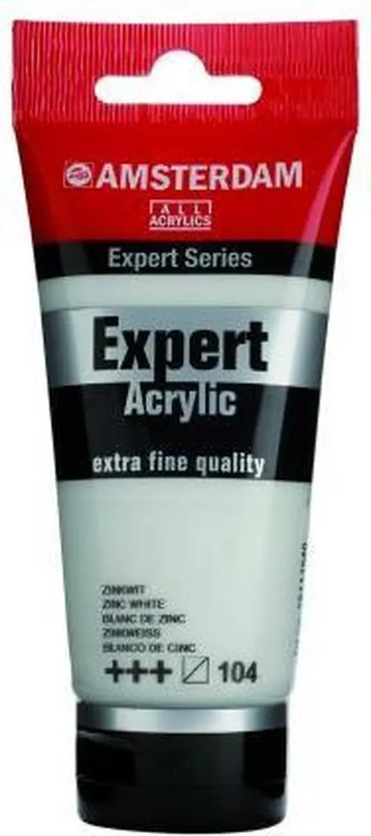 Amsterdam Expert Acrylverf #104 Zinkwit 75ml