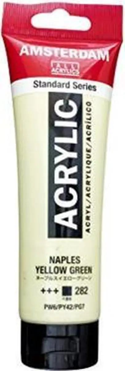 Amsterdam Standard Acrylverf 120ml - Napelsgeel Groen 282 - afbeelding 6 van 6
