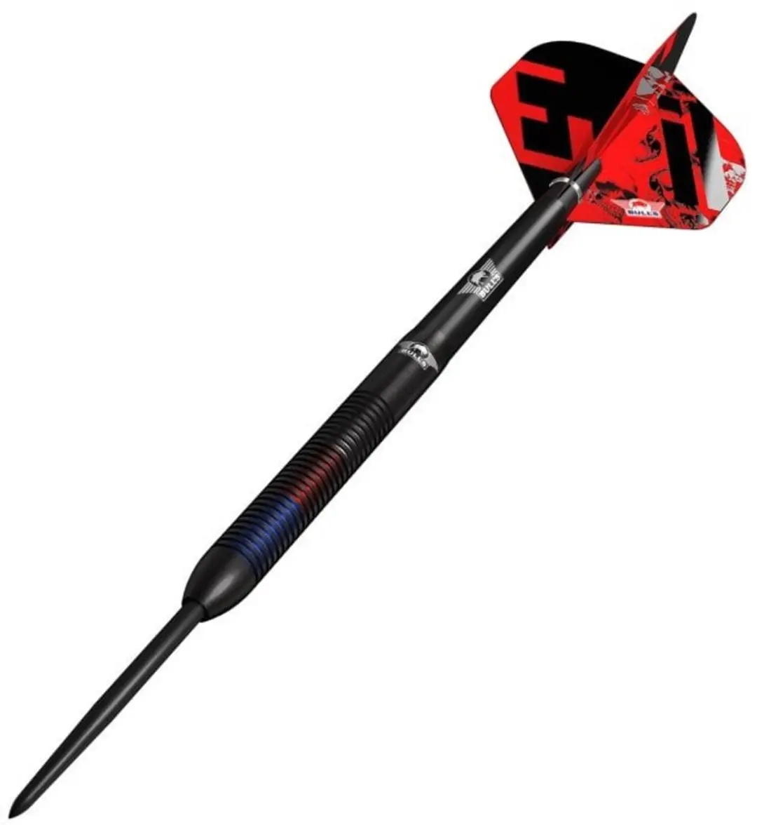 Bull's Karel Sedlacek E2 90% Dartpijlen - 3 Stuks - Rood/Wit/Blauw