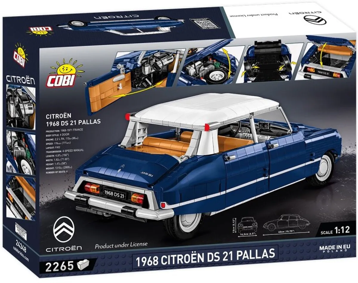 COBI 1968 Citroën Ds. 21 PALLAS - COBI-24348