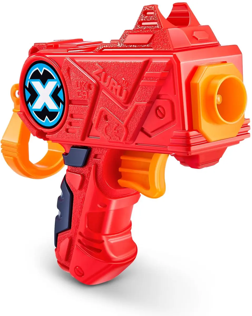 ZURU X-Shot Excel Vigilante & Micro - 4 Stuks - Blauw/Oranje/Rood/Zwart
