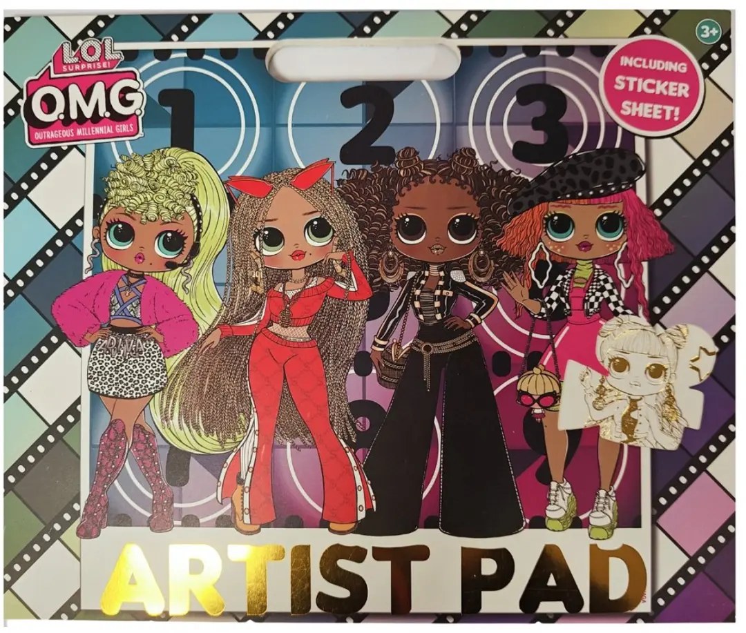 LOL Surprise! Artist Pad - Meerkleurig - 3+