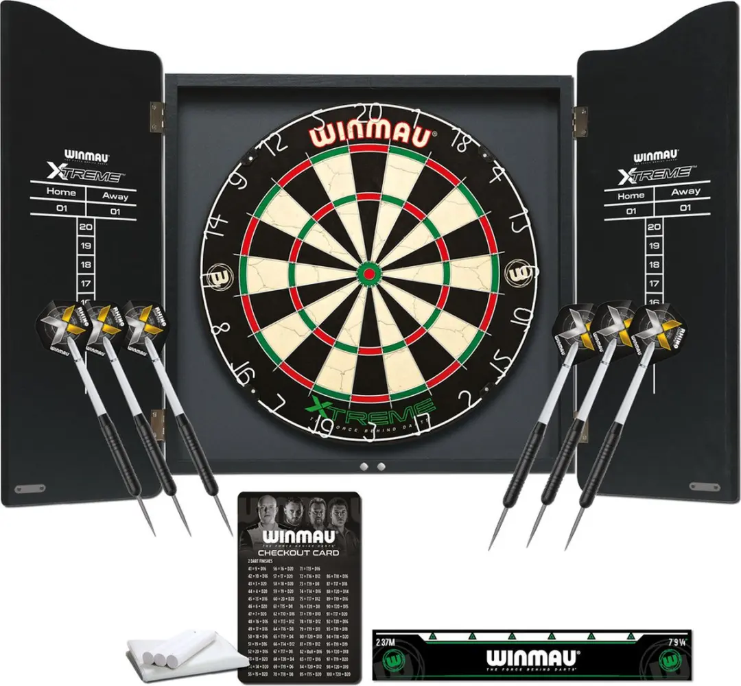 Winmau Dartset Xtreme 5003 - 45cm - Zwart - afbeelding 6 van 6