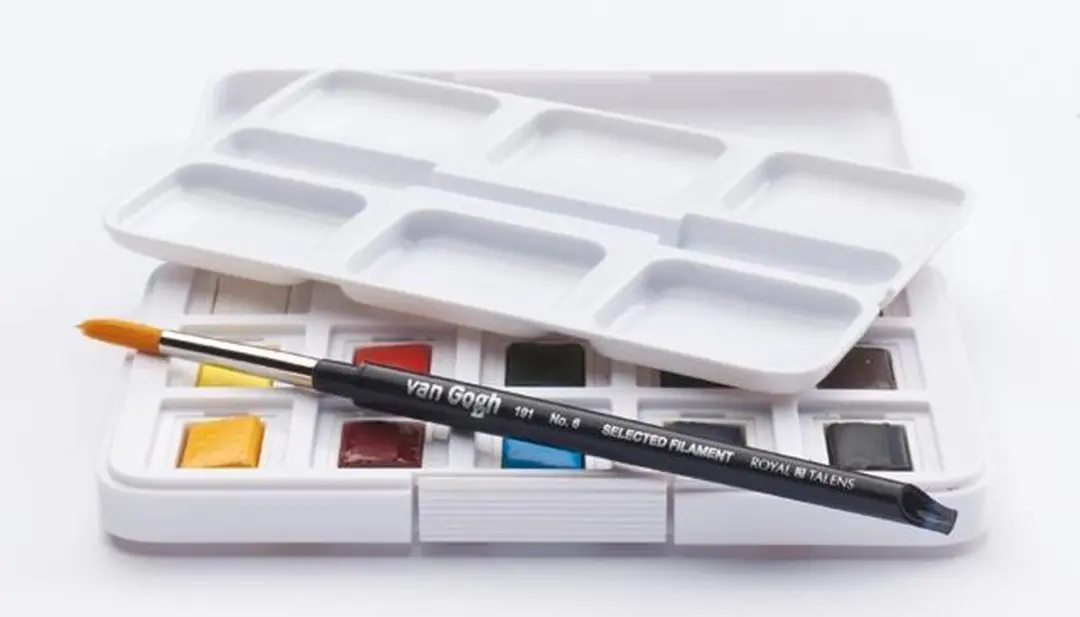 Van Gogh Aquarelverf Pocket Box Basic - 12 Kleuren 12ml