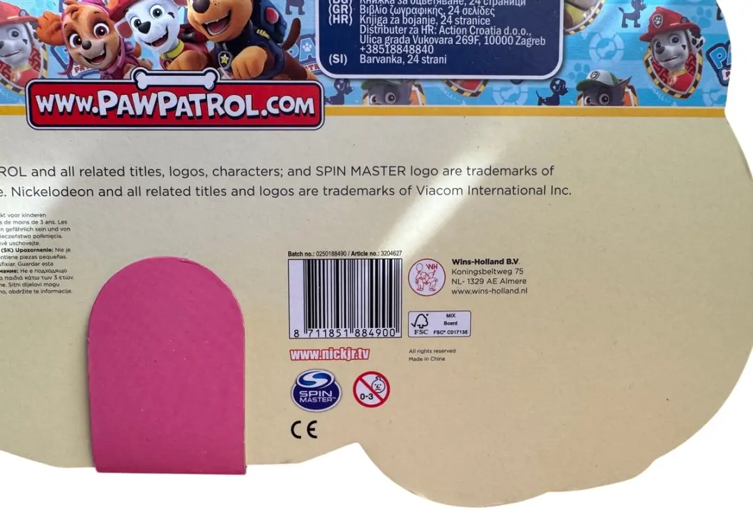 PAW Patrol Kleurboek - 24 Pagina's Roze