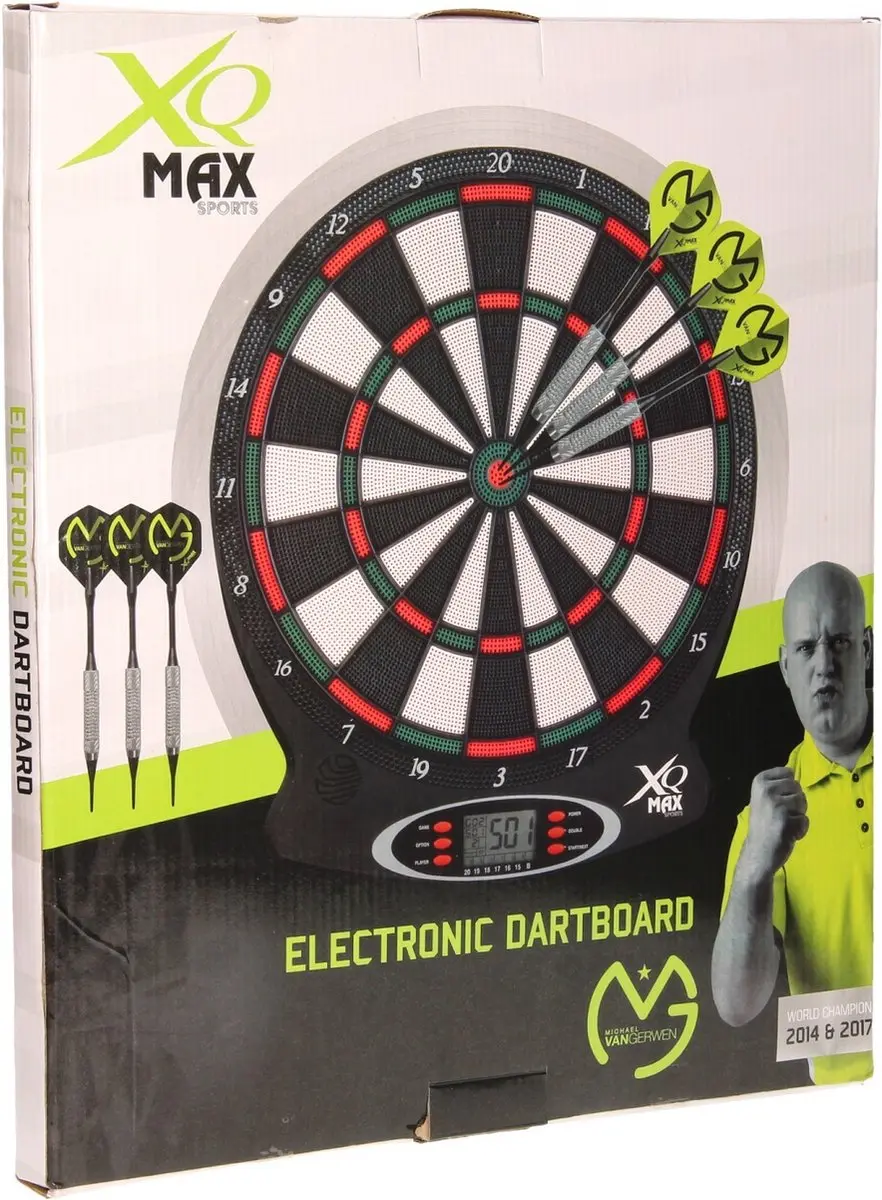 XQMax Elektronisch Dartbord 8DA000410 - 38cm
