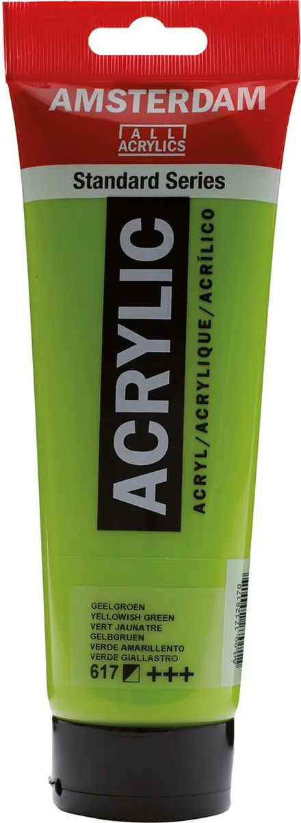 Amsterdam Acrylverf 617 Geelgroen 250ml