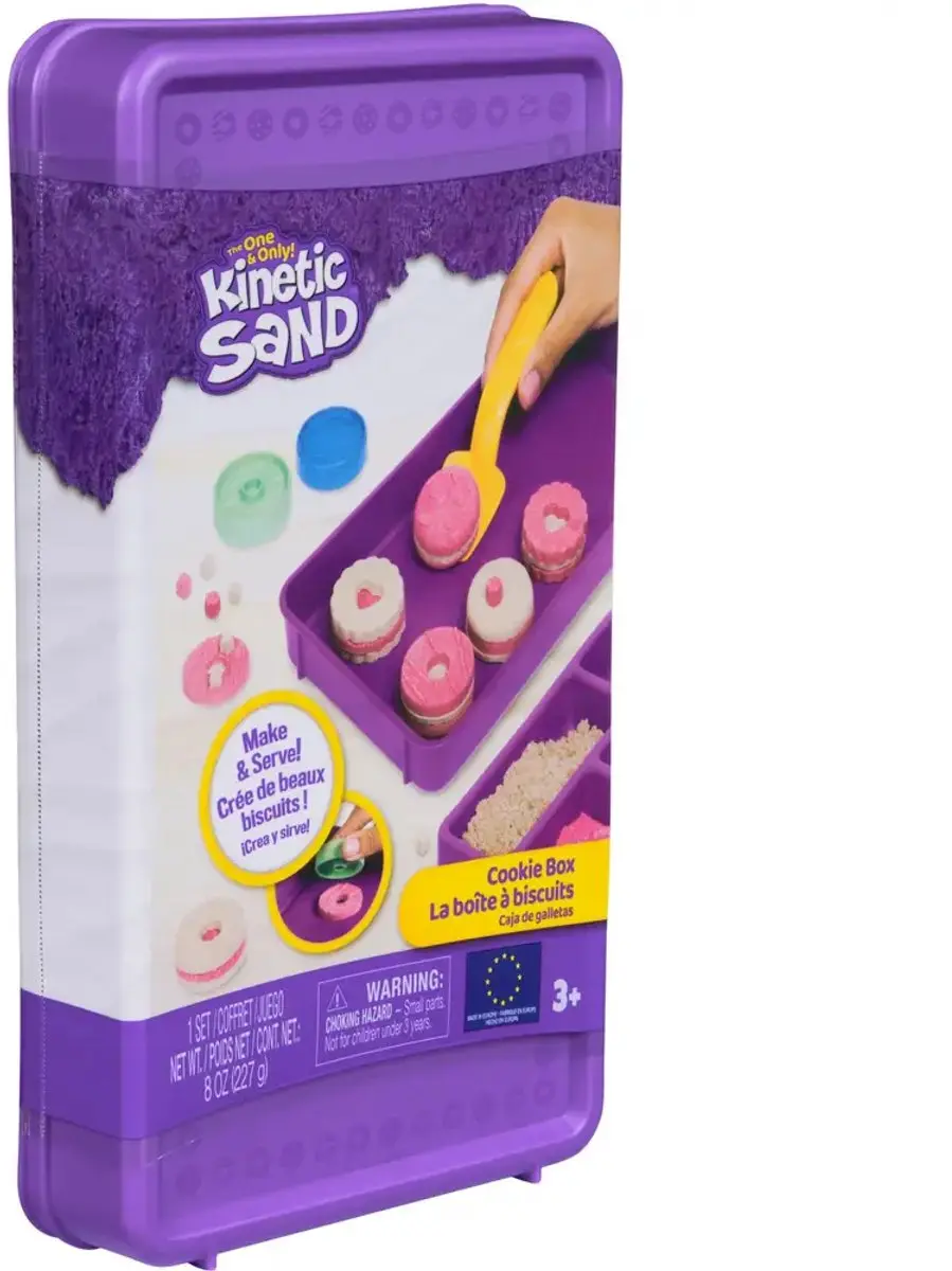 Spin Master Kinetisch Zand Cookie Box Speelset - 227g