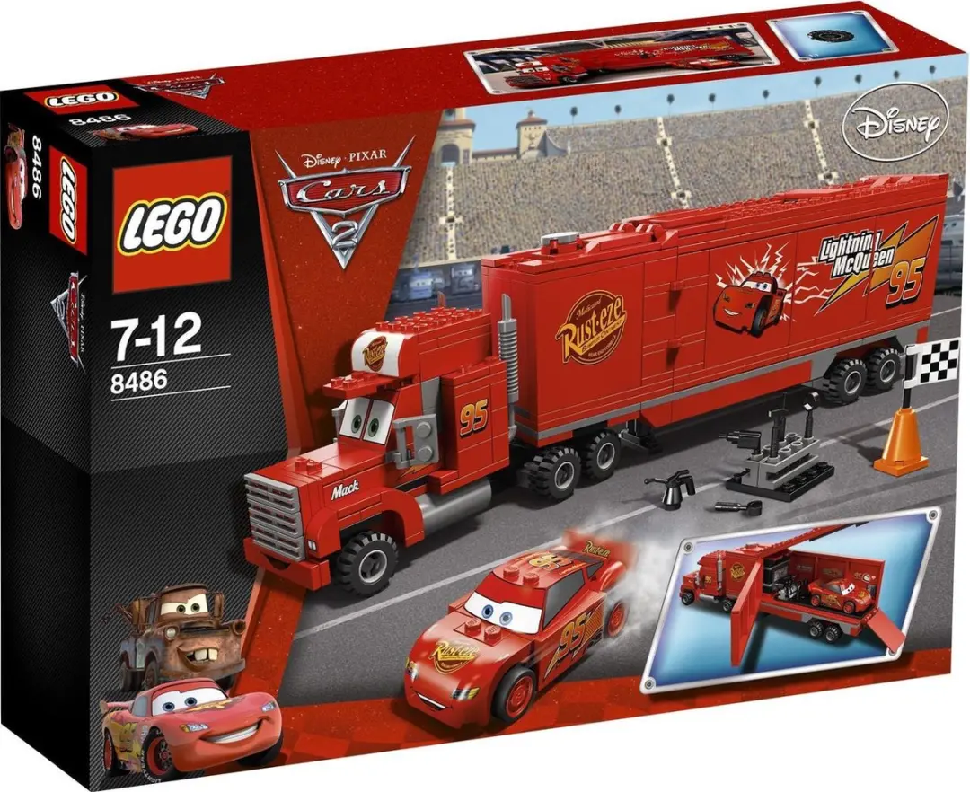 LEGO Cars 2 Macs Teamvrachtwagen 8486