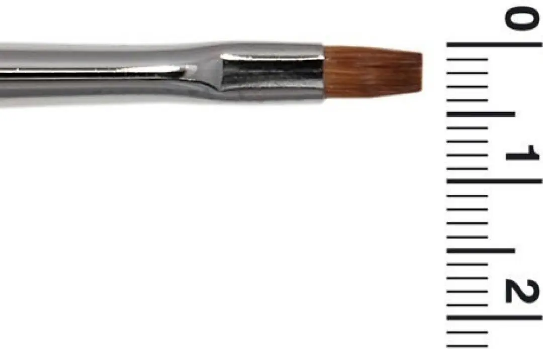 Grimas Schminkpenseel Plat Marterhaar M4