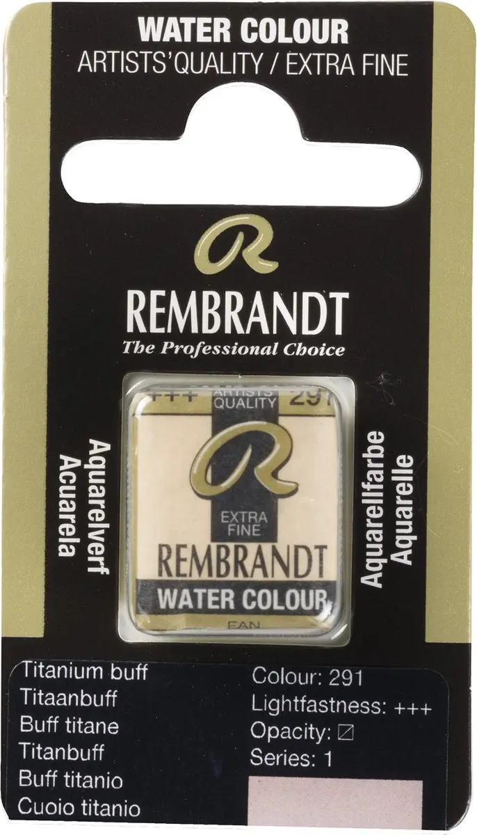 Rembrandt Waterverf Napje Titanium Buff 10ml