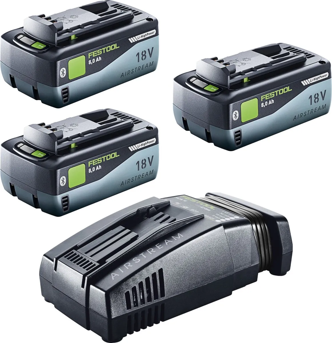 Festool 18V Energy Set 3x8,0Ah