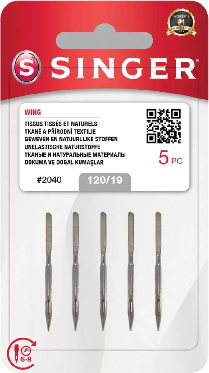Singer Wing 2040 120 Naalden - 5 Stuks