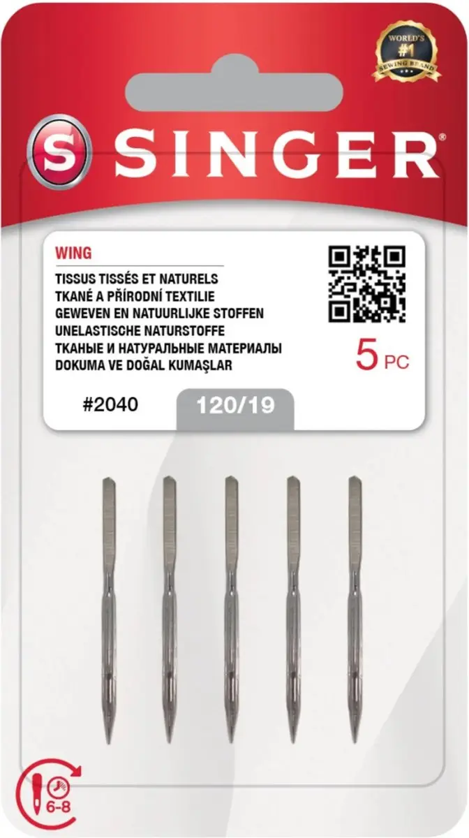 Singer Wing 2040 120 Naalden - 5 Stuks