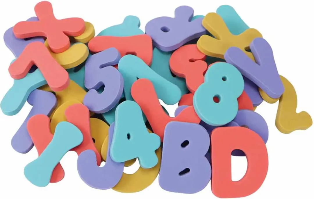 Nûby Badspeeltjes Letters en Cijfers ID6187