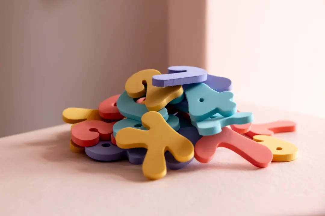 Nûby Badspeeltjes Letters en Cijfers ID6187 - Multi