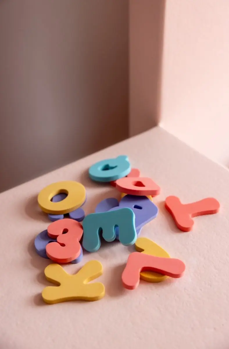 Nûby Badspeeltjes Letters en Cijfers ID6187 - Multi