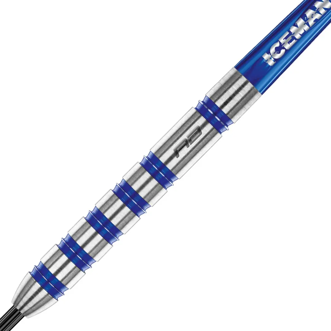 Red Dragon Gerwyn Price Iceman Challenger 80% Dartpijlen - 3 Stuks - ZilverBlauw