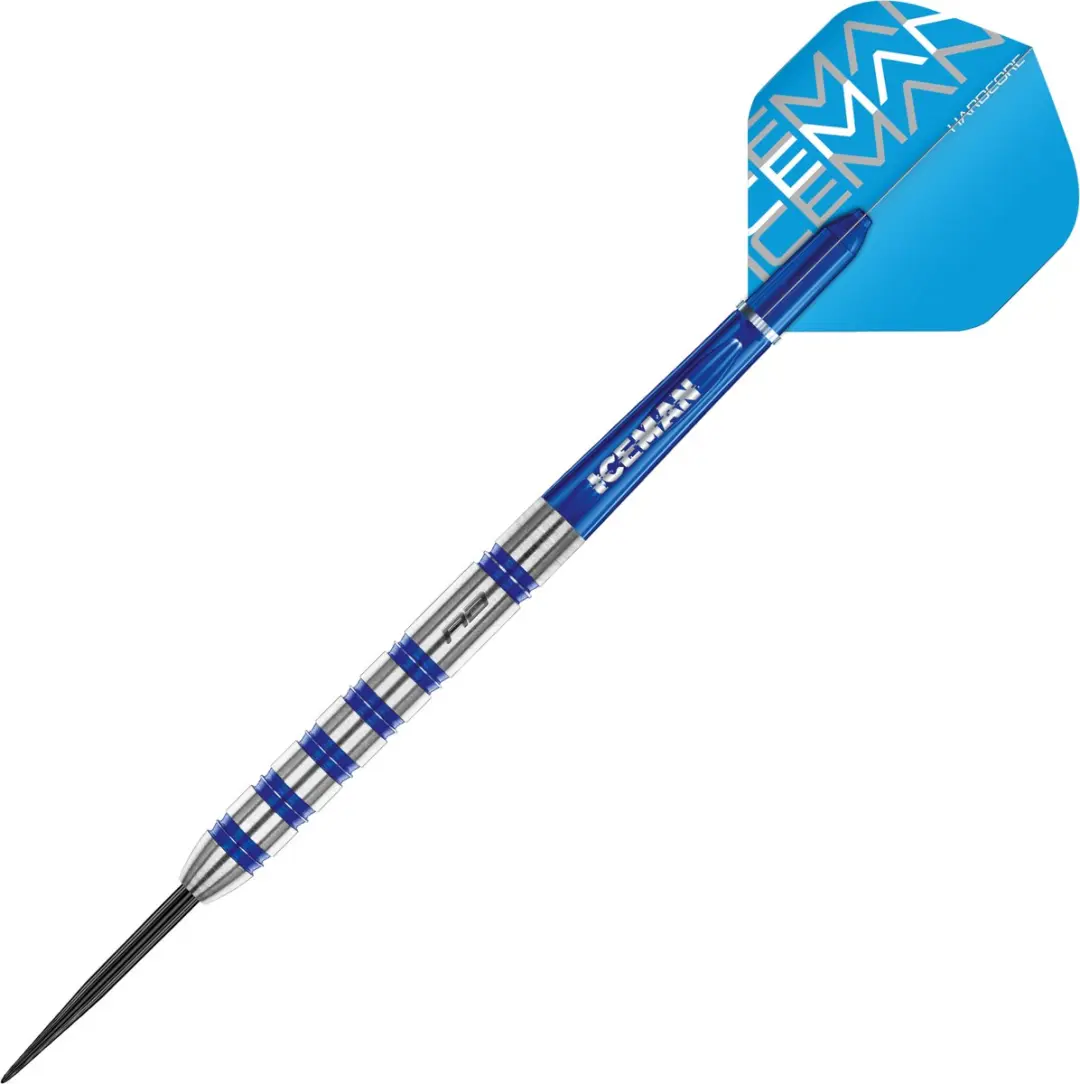 Red Dragon Gerwyn Price Iceman Challenger 80% Dartpijlen - 3 Stuks - ZilverBlauw