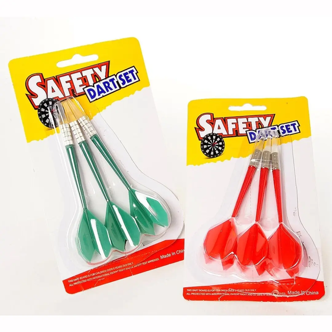 Longfield Darts Sparepunten Safety Dartbord Groen - 3 Stuks