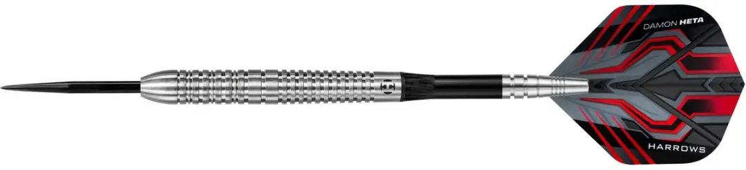 Harrows Damon Heta Natural 90% Tungsten 21g - 3 Stuks - Zilver