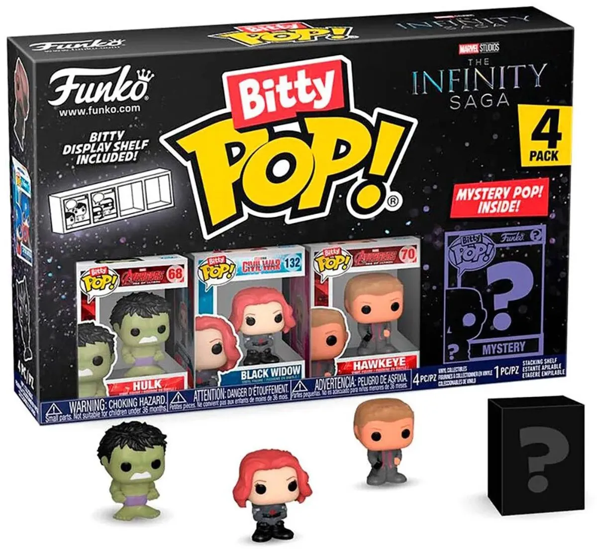 Funko Bitty Pop! Marvel Infinity Saga Hulk - 71504