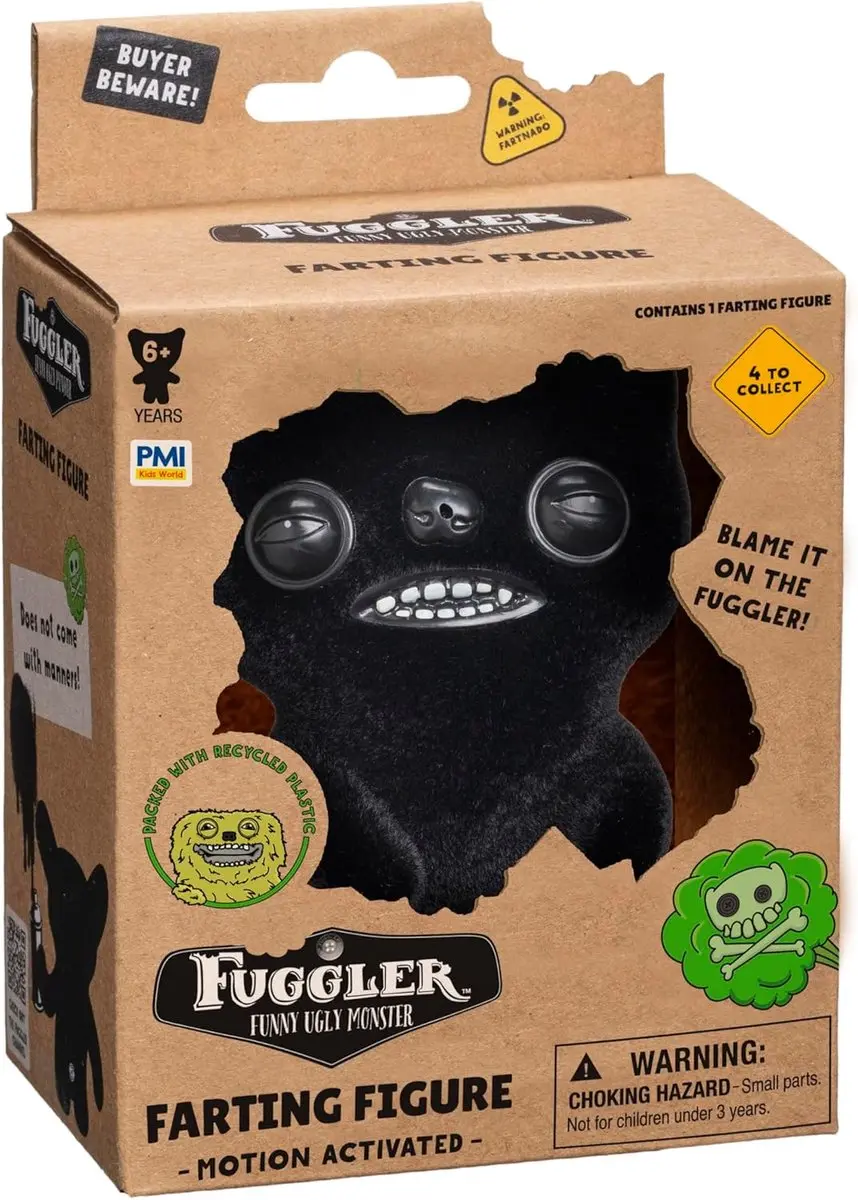 PMI Fuggler Farting Figuur - 3x 1,5V Batterijen - 5cm - Divers