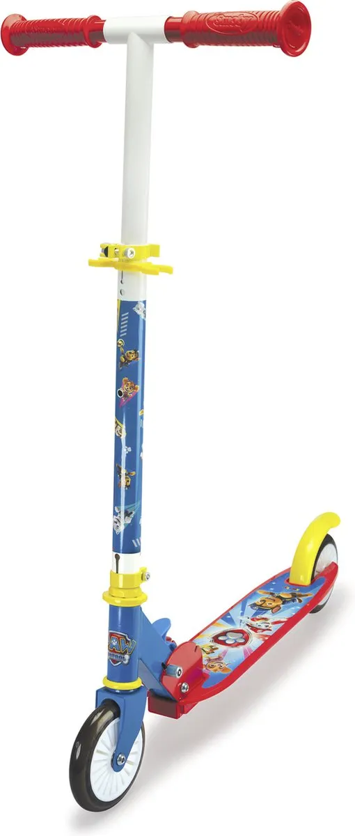 Smoby Paw Patrol Plooibare Scooter Step - Rood/Blauw/Wit
