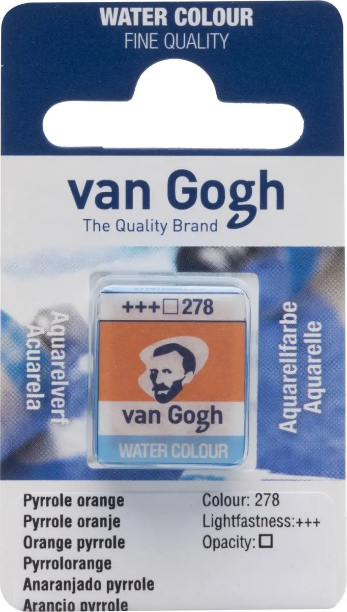 Van Gogh Aquarelverf Pyrrole Oranje 10g