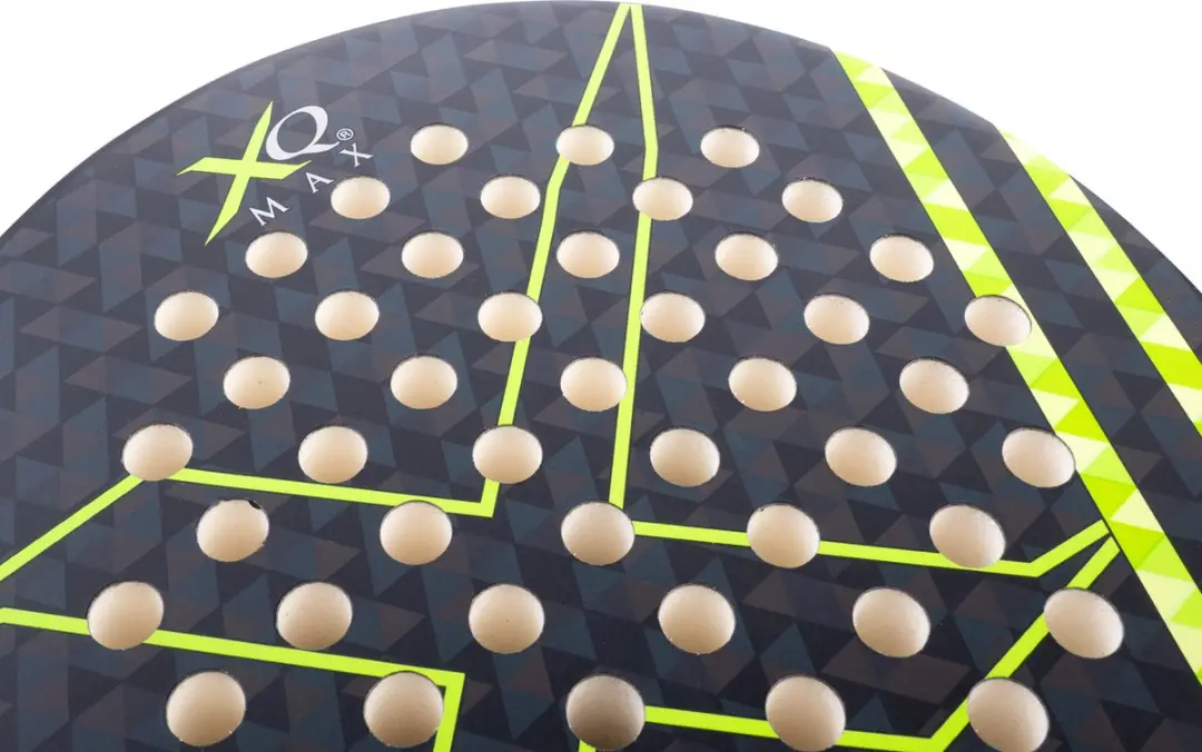 XQMax Padel Racket ProX 2.0 - Groen/Zwart - 3 Stuks