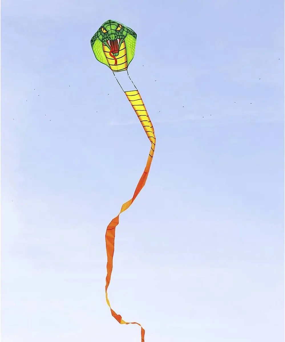 Ecoline Vlieger Emerald Cobra - 670mm - 1 Lijn - Wind 2-5 bft