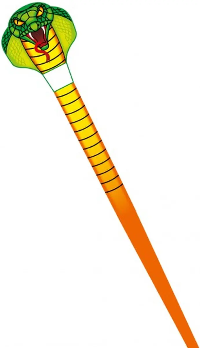 Ecoline Vlieger Emerald Cobra - 670mm - 1 Lijn - Wind 2-5 bft - afbeelding 6 van 6
