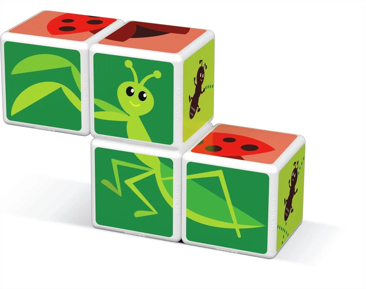 Geomag MagiCube Insects 7-delig - Multicolor