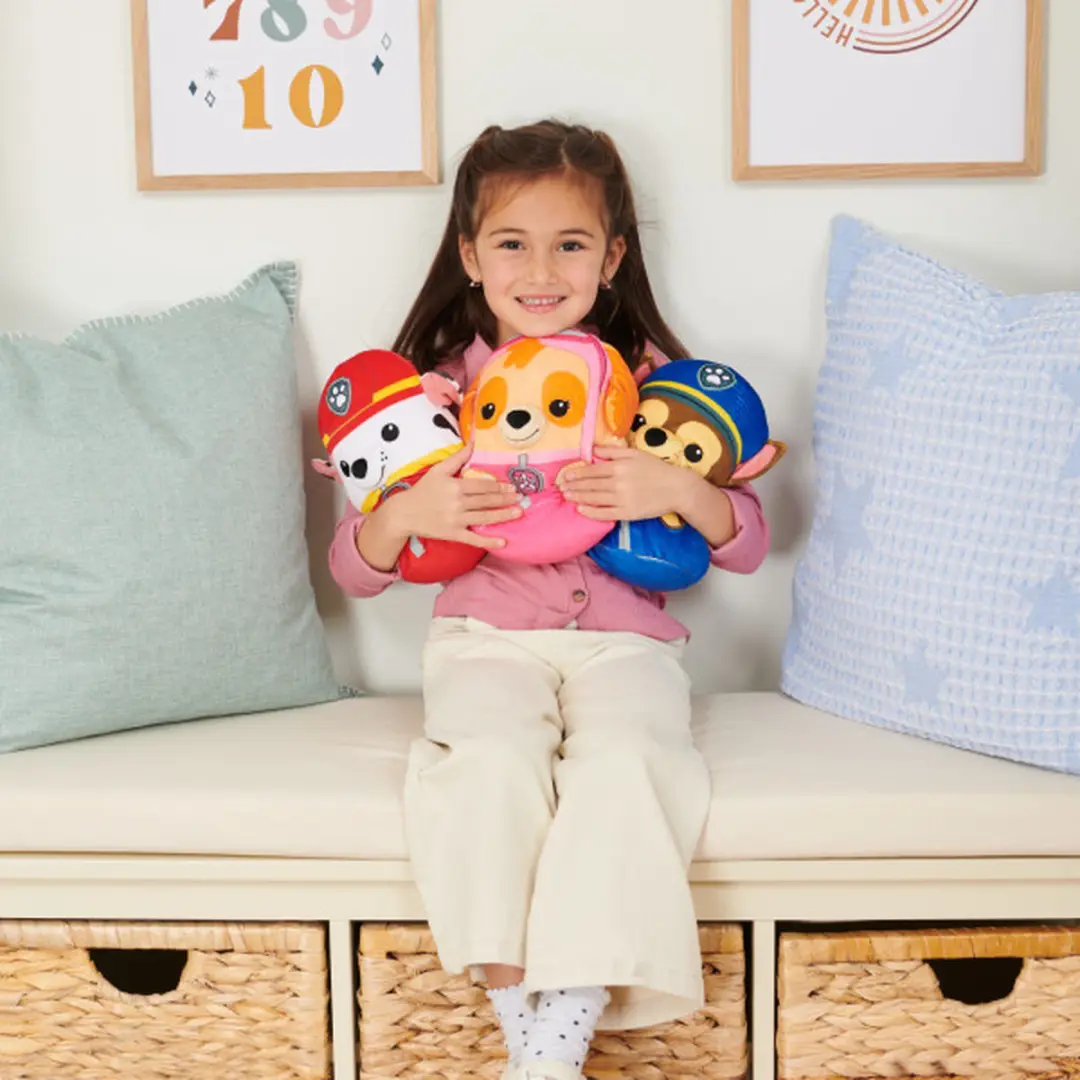 PAW Patrol Rubble Knijpknuffel 30cm