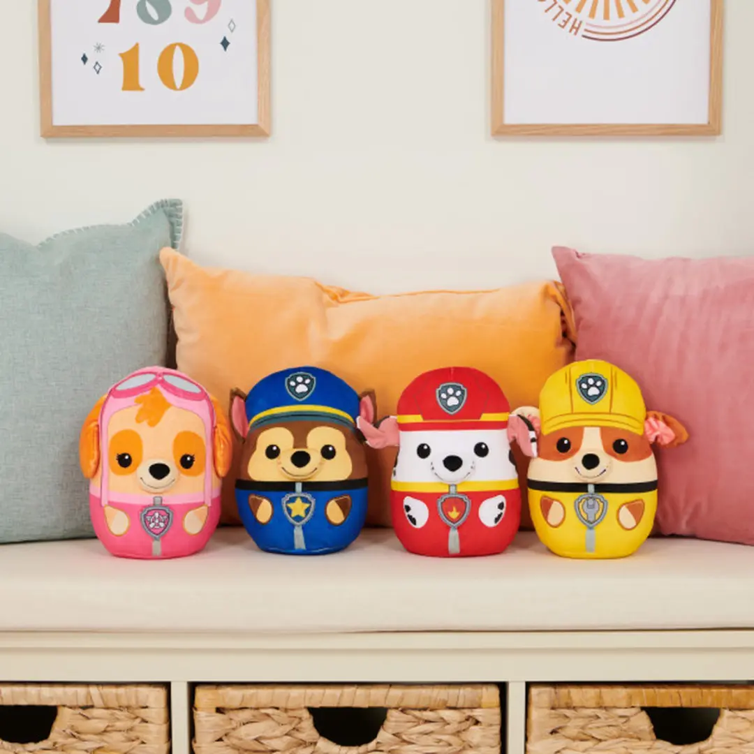 PAW Patrol Rubble Knijpknuffel 30cm