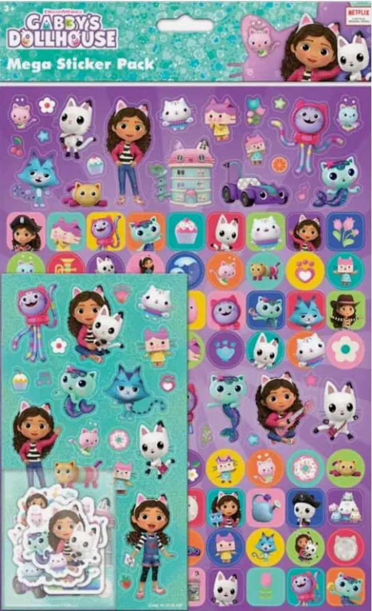 Spin Master Gabi Serie Mega Stickervel