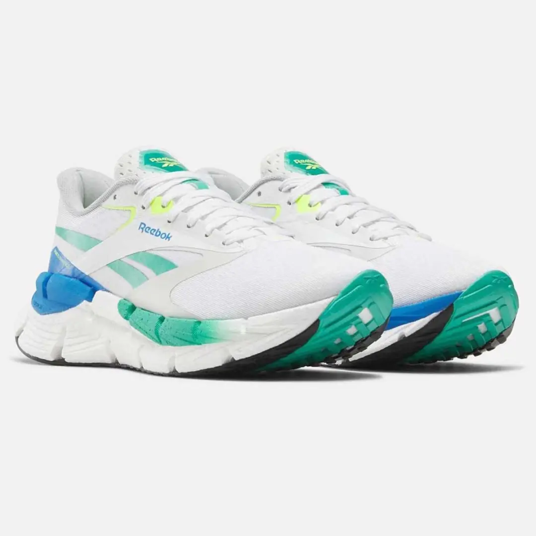 Reebok Floatzig Symmetros Schoenen 39 - Wit/Unleashed Green/Kine Blue